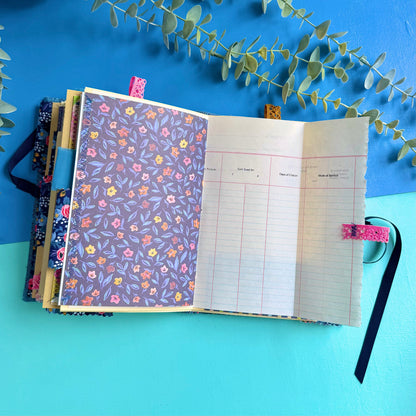 Liberty Fabric Handmade Junk Journal