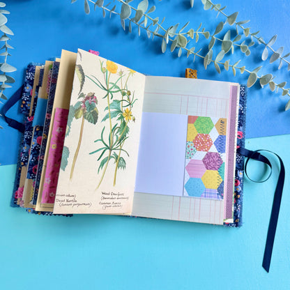 Liberty Fabric Handmade Junk Journal