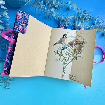Liberty Fabric Handmade Junk Journal