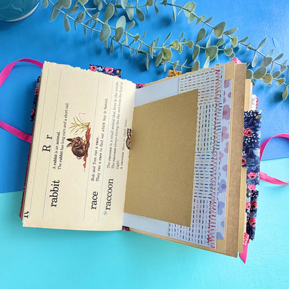 Liberty Fabric Handmade Junk Journal