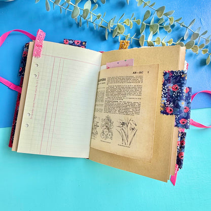 Liberty Fabric Handmade Junk Journal