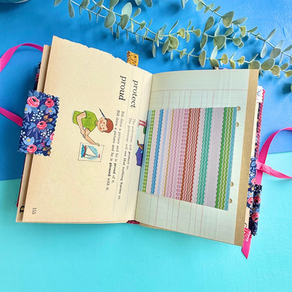 Liberty Fabric Handmade Junk Journal