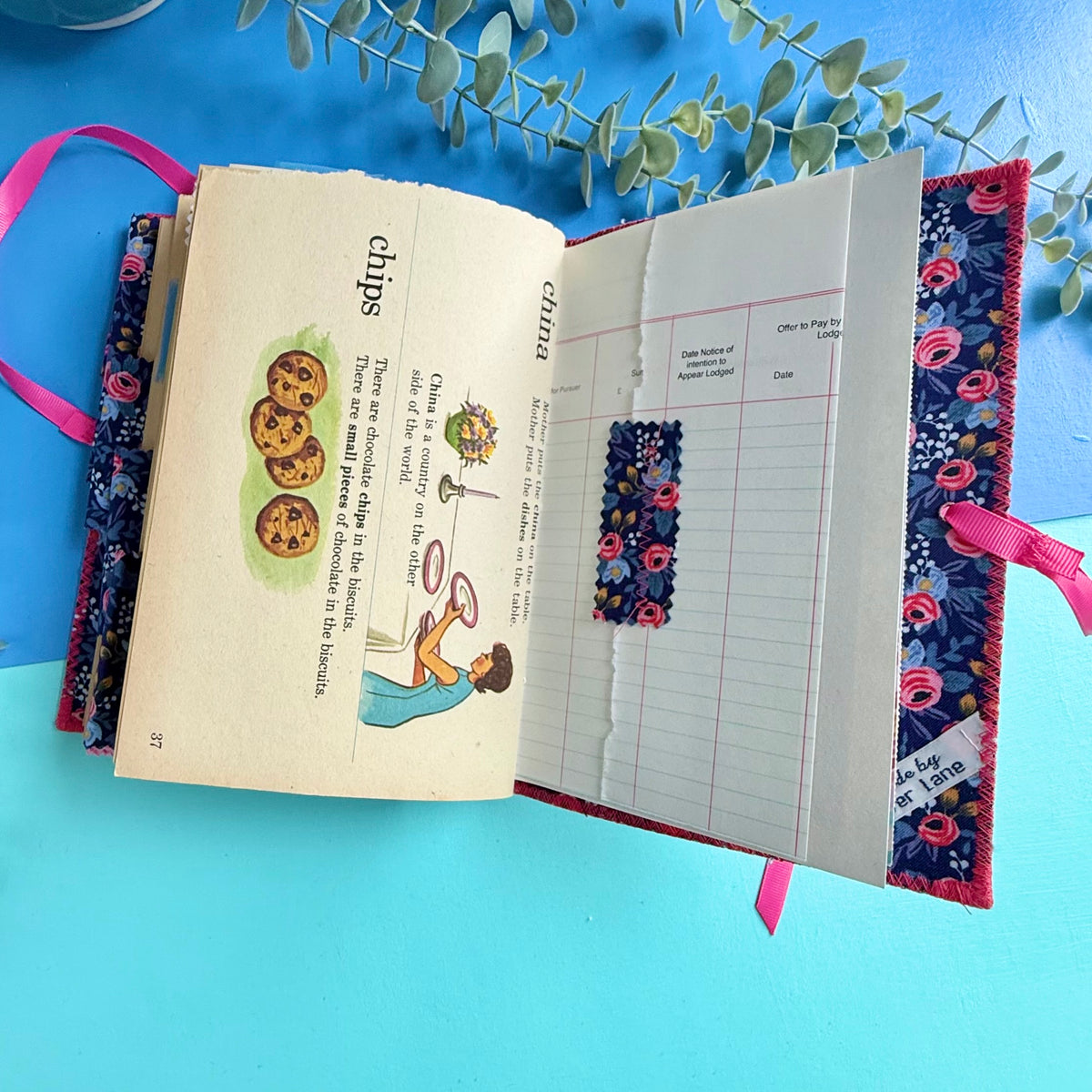 Liberty Fabric Handmade Junk Journal