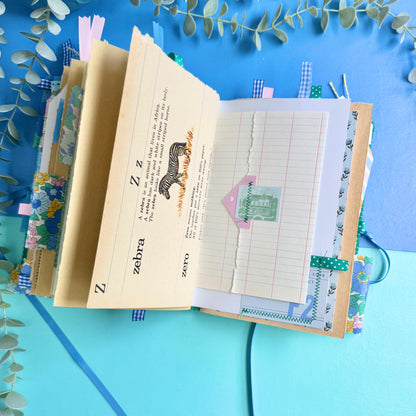 Handmade Journal Liberty Fabric Cover