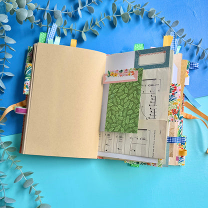 Handmade Journal Rifle Paper Co Fabric Cover