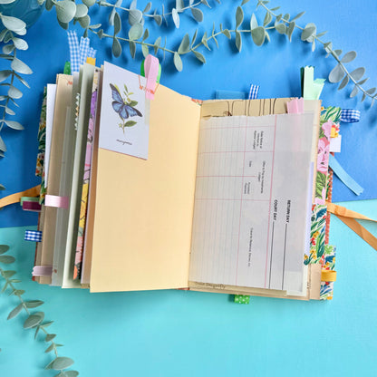 Handmade Journal Rifle Paper Co Fabric Cover