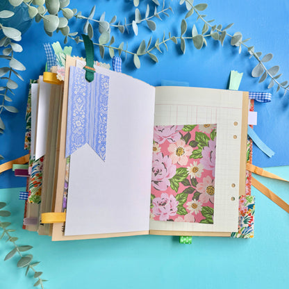 Handmade Journal Rifle Paper Co Fabric Cover