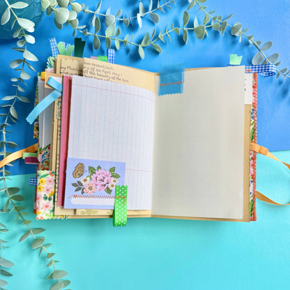Handmade Journal Rifle Paper Co Fabric Cover