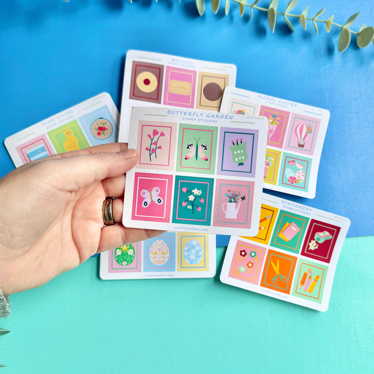 Stamp Stickers - Mixed Collection