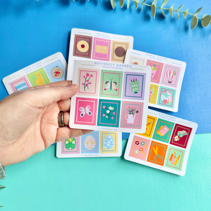 Stamp Stickers - Mixed Collection