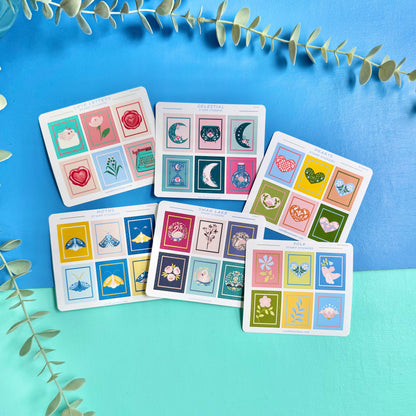 Stamp Stickers - Romance Collection