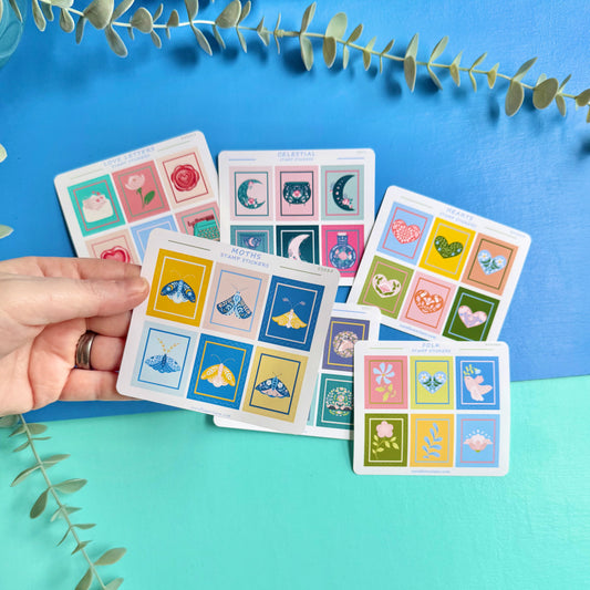 Stamp Stickers - Romance Collection