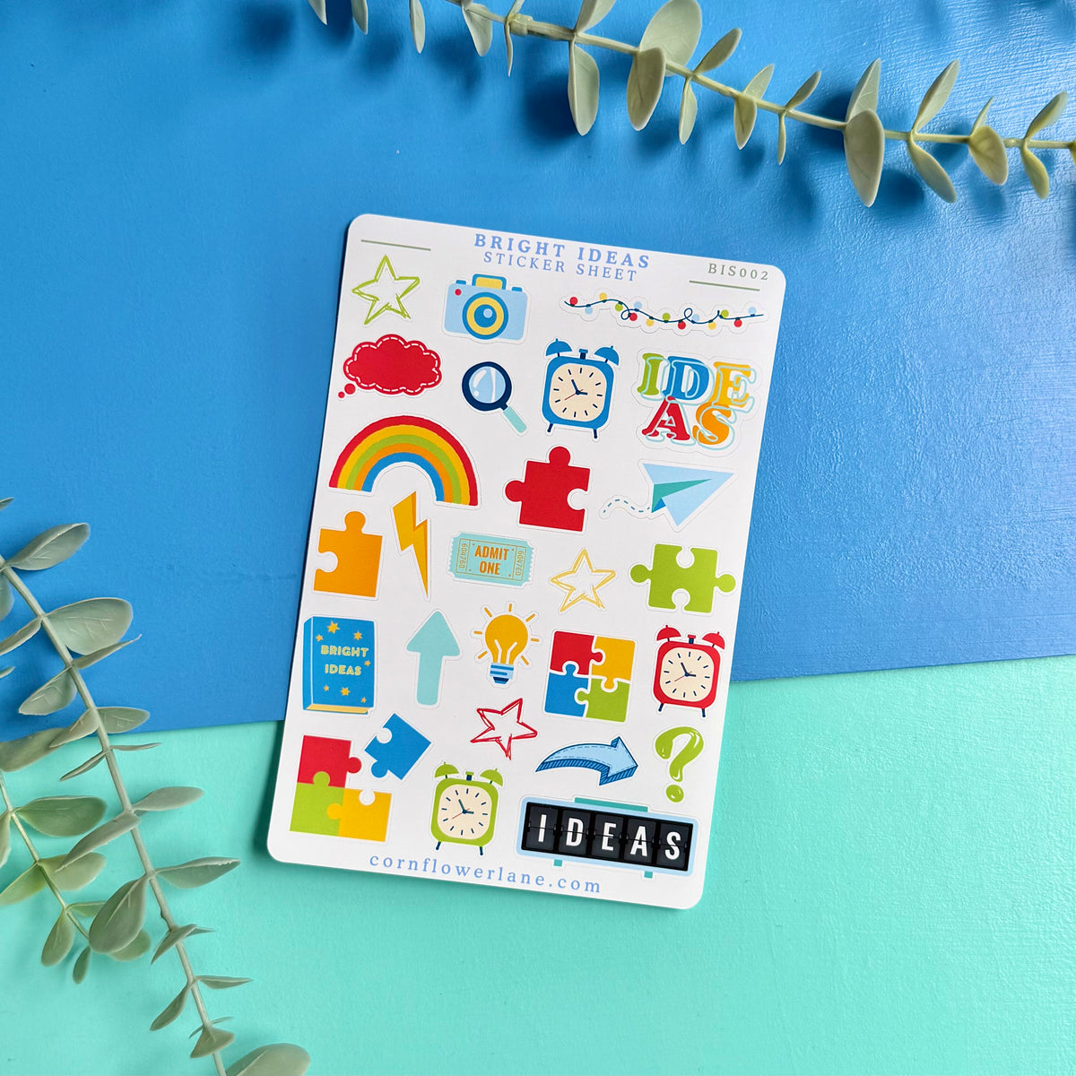 Bright Ideas Sticker Sheet