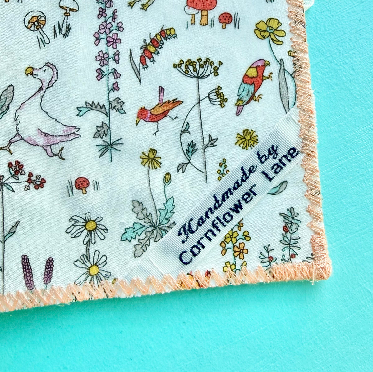Handmade Junk Journal - Liberty Fabric Cover
