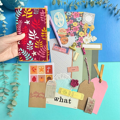 Unwrap & Keep Memories - Handmade Journal & Kit