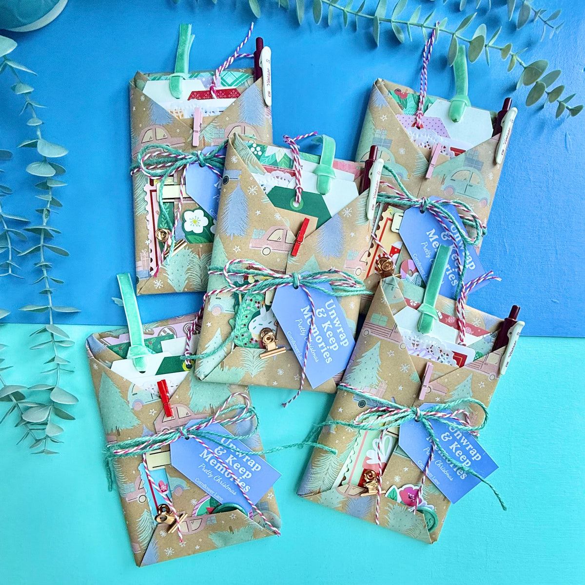 Unwrap & Keep Memories - Christmas Journal & Kit