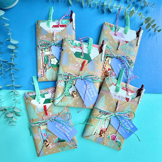 Unwrap & Keep Memories - Christmas Journal & Kit