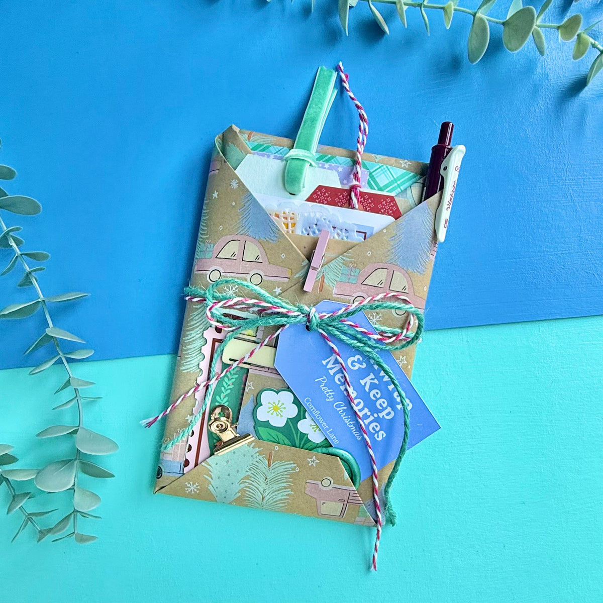 Unwrap & Keep Memories - Christmas Journal & Kit