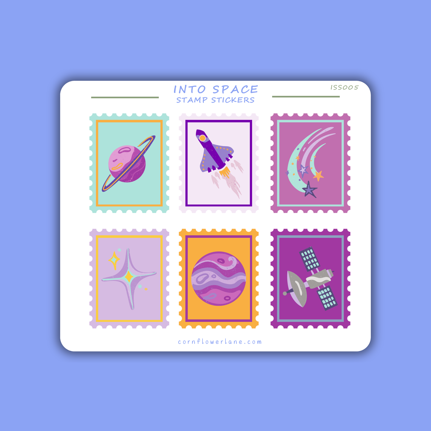 Stamp Stickers - Imagination Collection