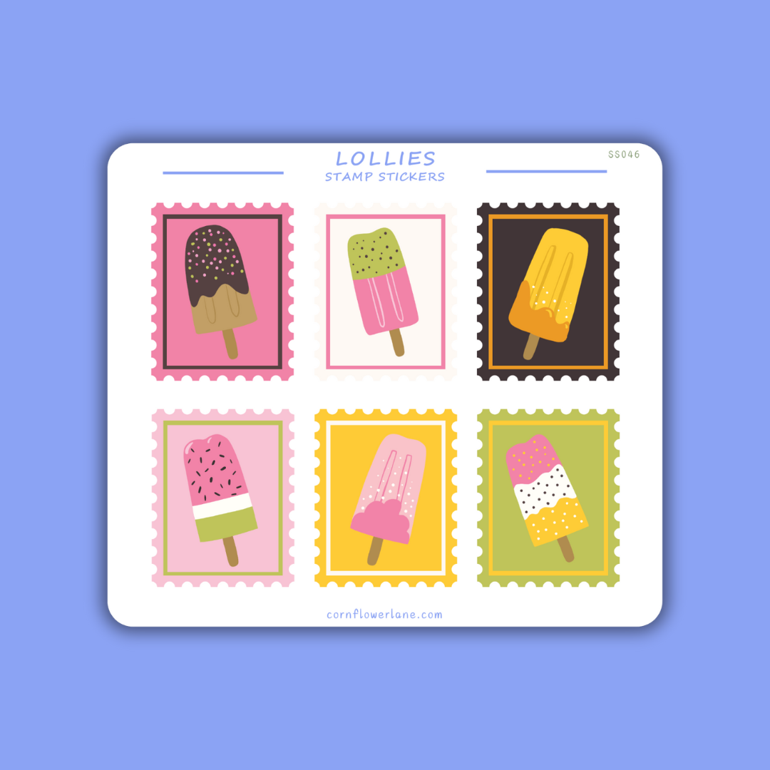 Stamp Stickers - 11th Collection