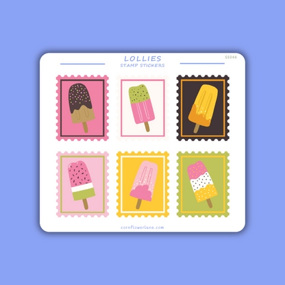 Stamp Stickers - Sweet Escape Collection