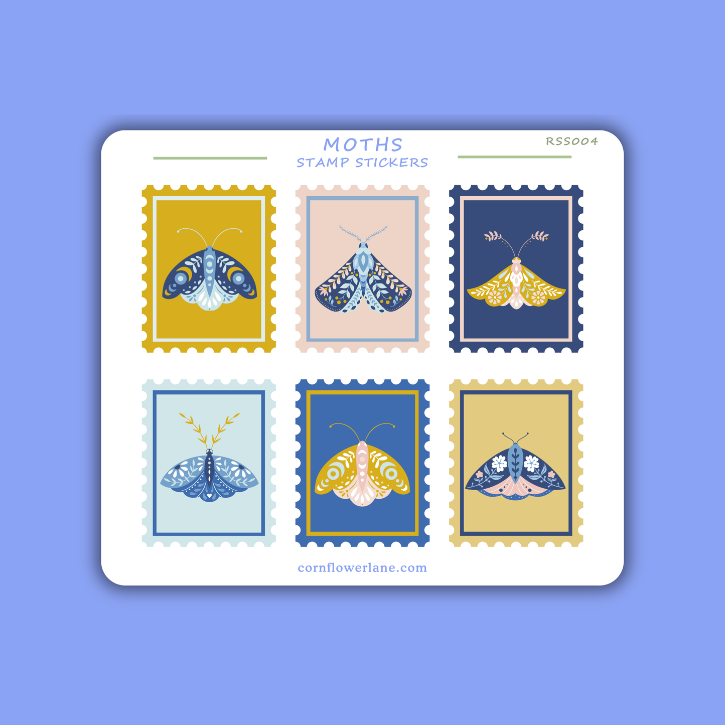Stamp Stickers - Romance Collection