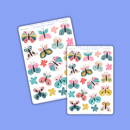 Pretty Butterflies Sticker Set