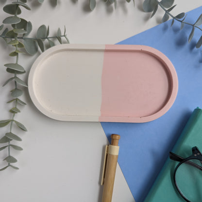 Jesmonite Pastel Trinket Tray - 5 colours