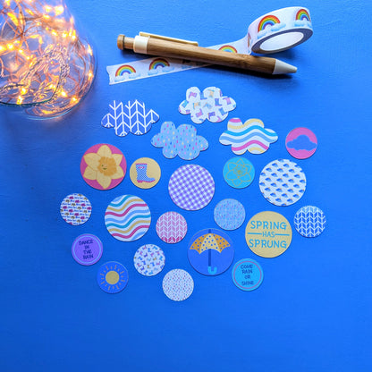 April Showers Die Cut Pack