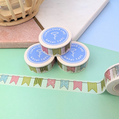 Bunting Washi Tape