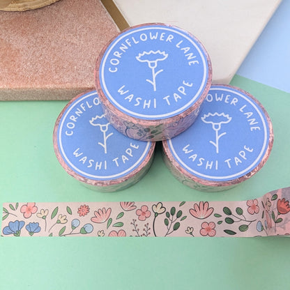 Floral Blooms Washi Tape