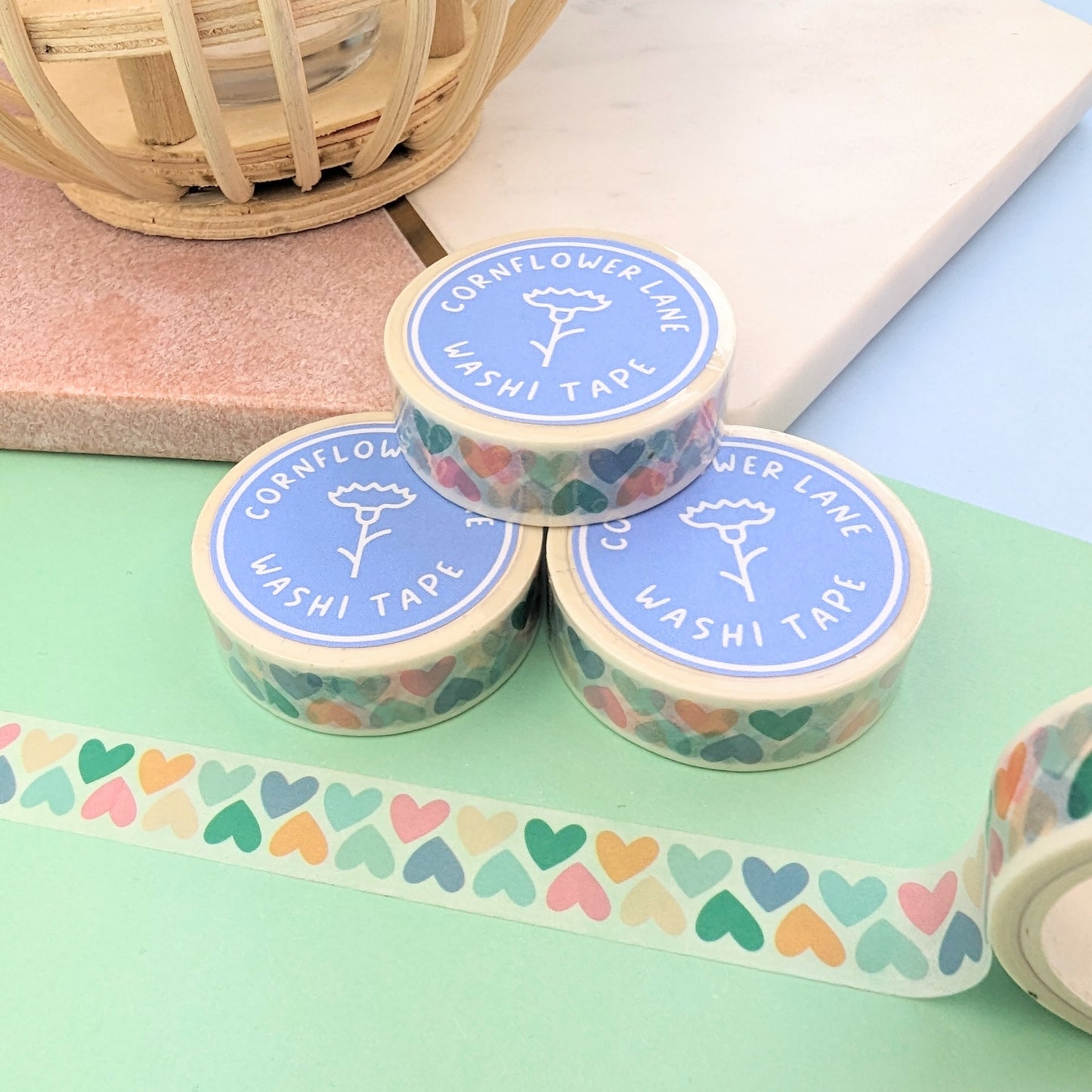 Full Of Hearts Washi Tape