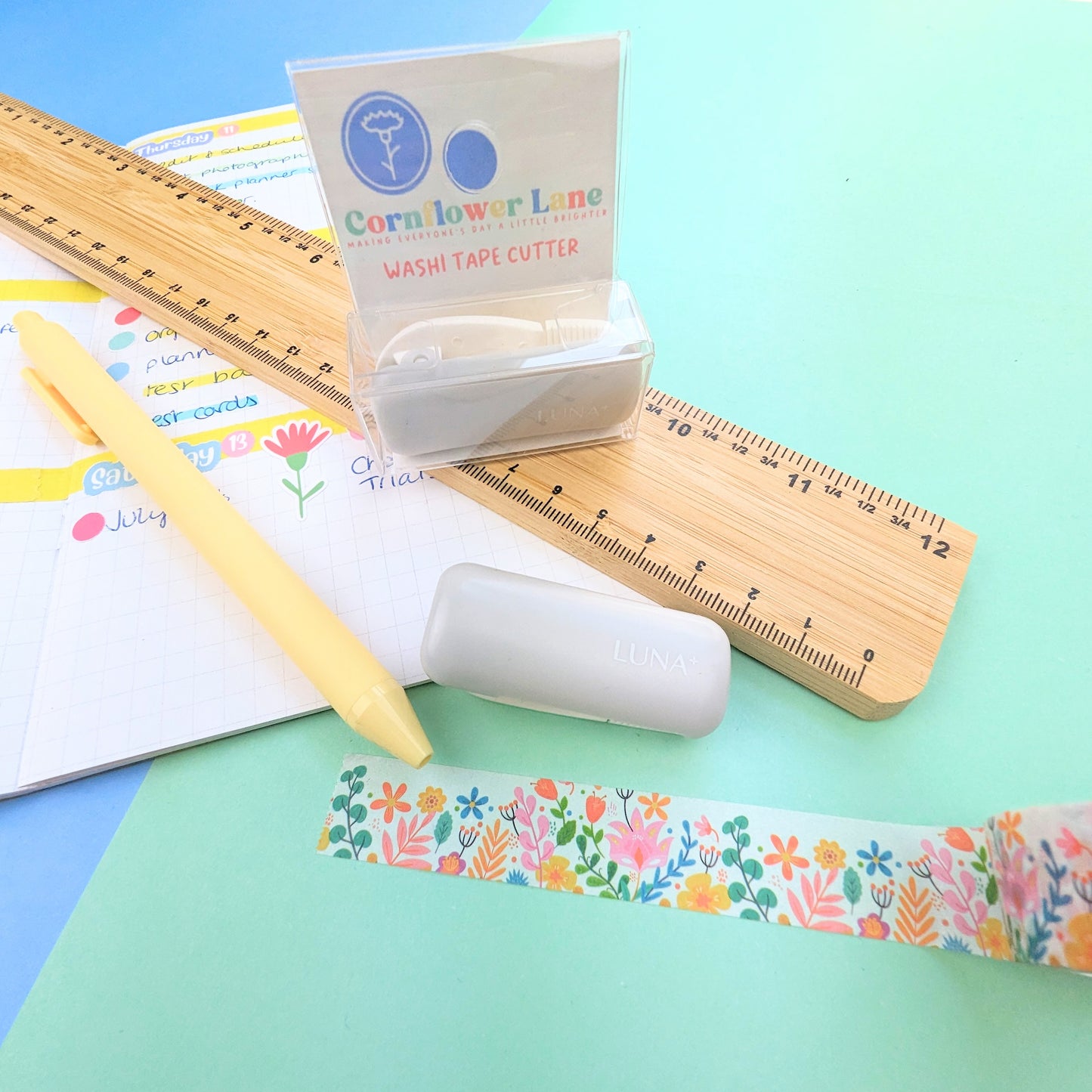 Washi Tape Cutter - Various Colours