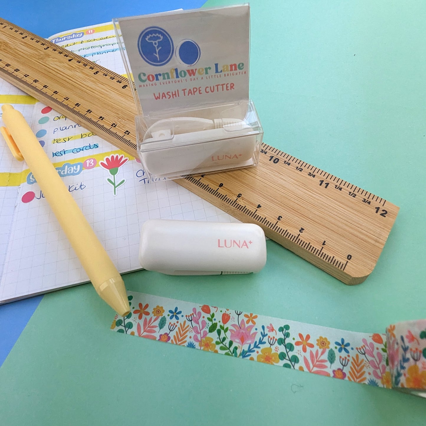 Washi Tape Cutter - Various Colours