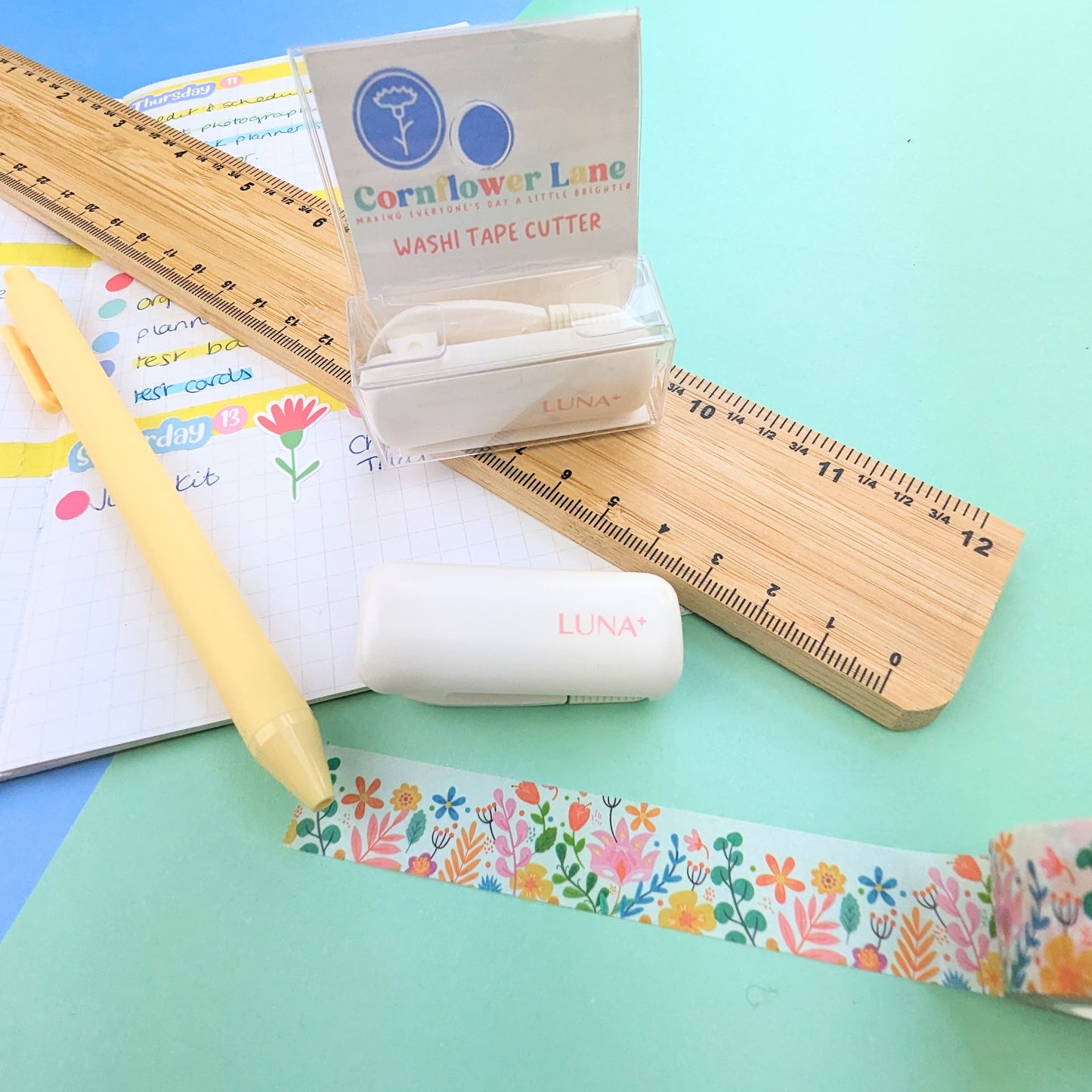 Washi Tape Cutter - Various Colours