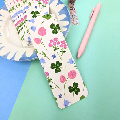 Floral Blooms Bookmark - Clover