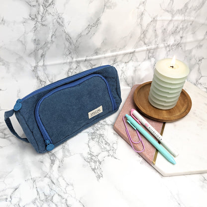 Cord Pencil Case - Various Colours