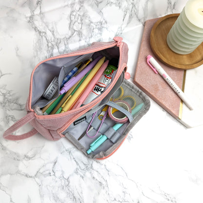 Cord Pencil Case - Various Colours