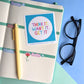 Bright Inspirational Stickers - Turquoise