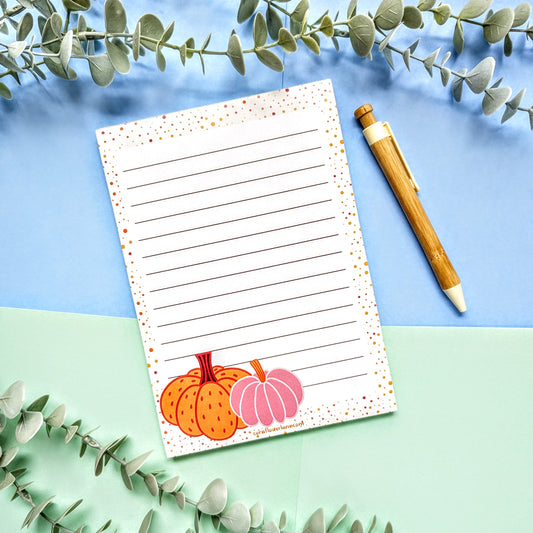 Cosy Autumn A5 Note Pad