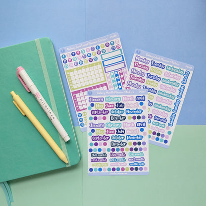 Galaxy Planner Stickers