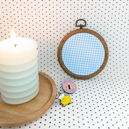 Mini Pin Display Hoop - Various Patterns