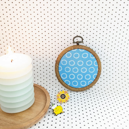 Mini Pin Display Hoop - Various Patterns