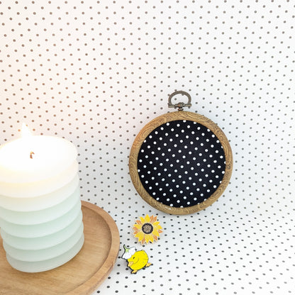 Mini Pin Display Hoop - Various Patterns