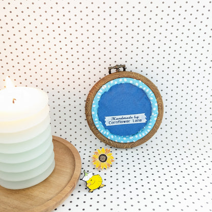 Mini Pin Display Hoop - Various Patterns