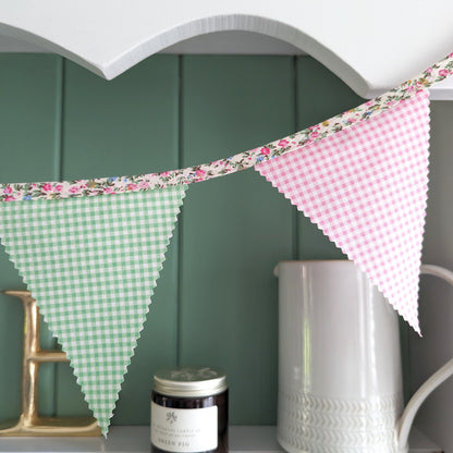 Handmade Fabric Bunting