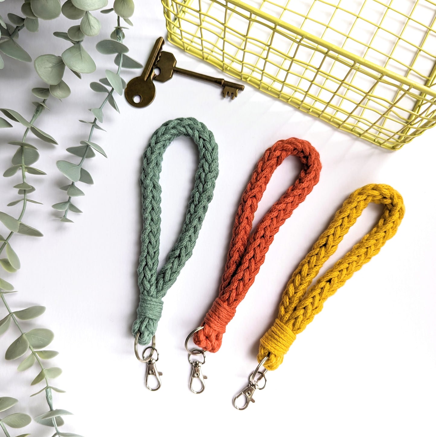 Crocheted Wristlets & Lanyards