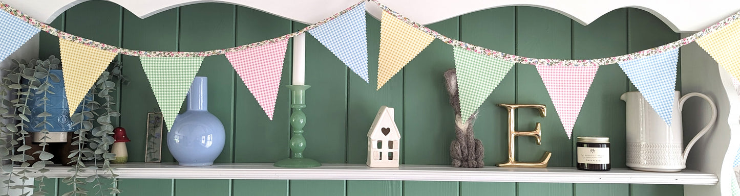 Handmade Fabric Bunting