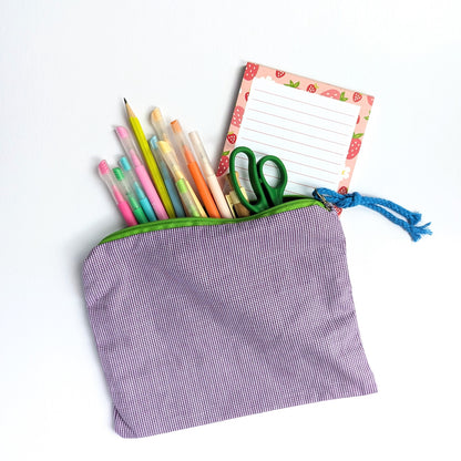 Zipped Pouch - Pencil Case