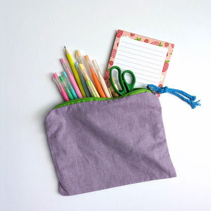 Zipped Pouch - Pencil Case